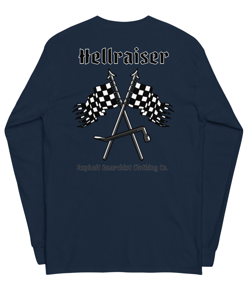 
                  
                    The Hellraiser Long Sleeve Shirt from Asphalt Anarchist Clothing Co. HOT ROD KUSTOM KULTURE APPAREL & PRODUCTS
                  
                