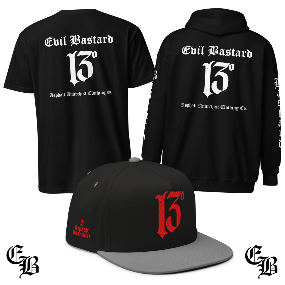 Evil Bastard Collection from Asphalt Anarchist Clothing Co. OLD SKOOL HOT ROD CLOTHING