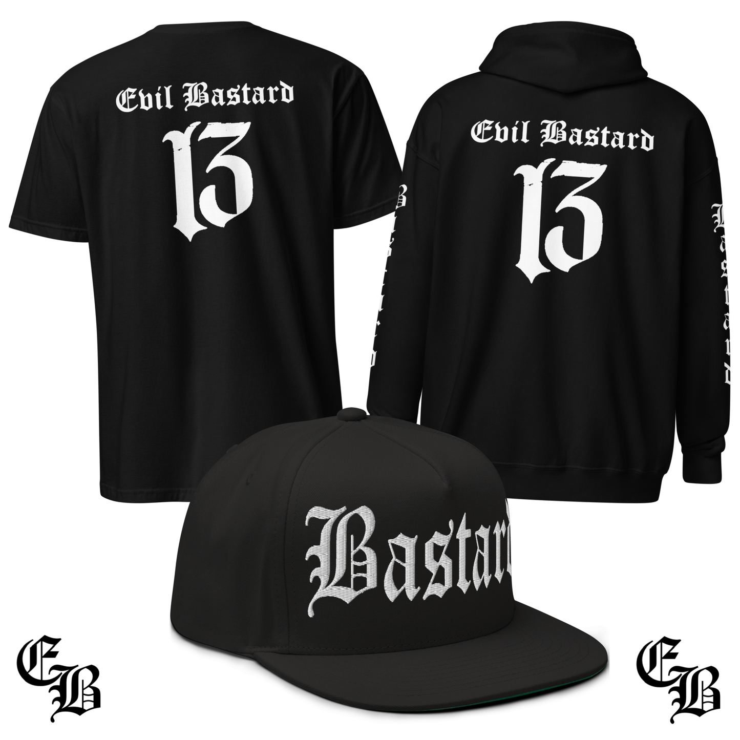 Evil Bastard Collection from Asphalt Anarchist Clothing Co. OLD SKOOL HOT ROD CLOTHING