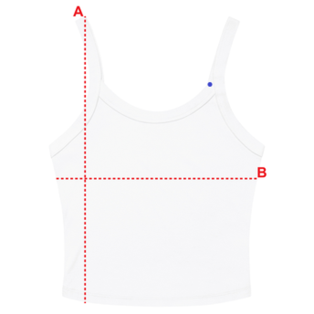 
                  
                    Measurement view of the Women’s Lucky Fucker Tank Top from Asphalt Anarchist with vintage-inspired horseshoe banner and back 13 flash. AI Generated Image.
                  
                